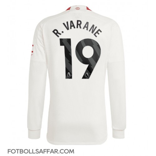 Manchester United Raphael Varane #19 Tredjeställ 2023-24 Långärmad